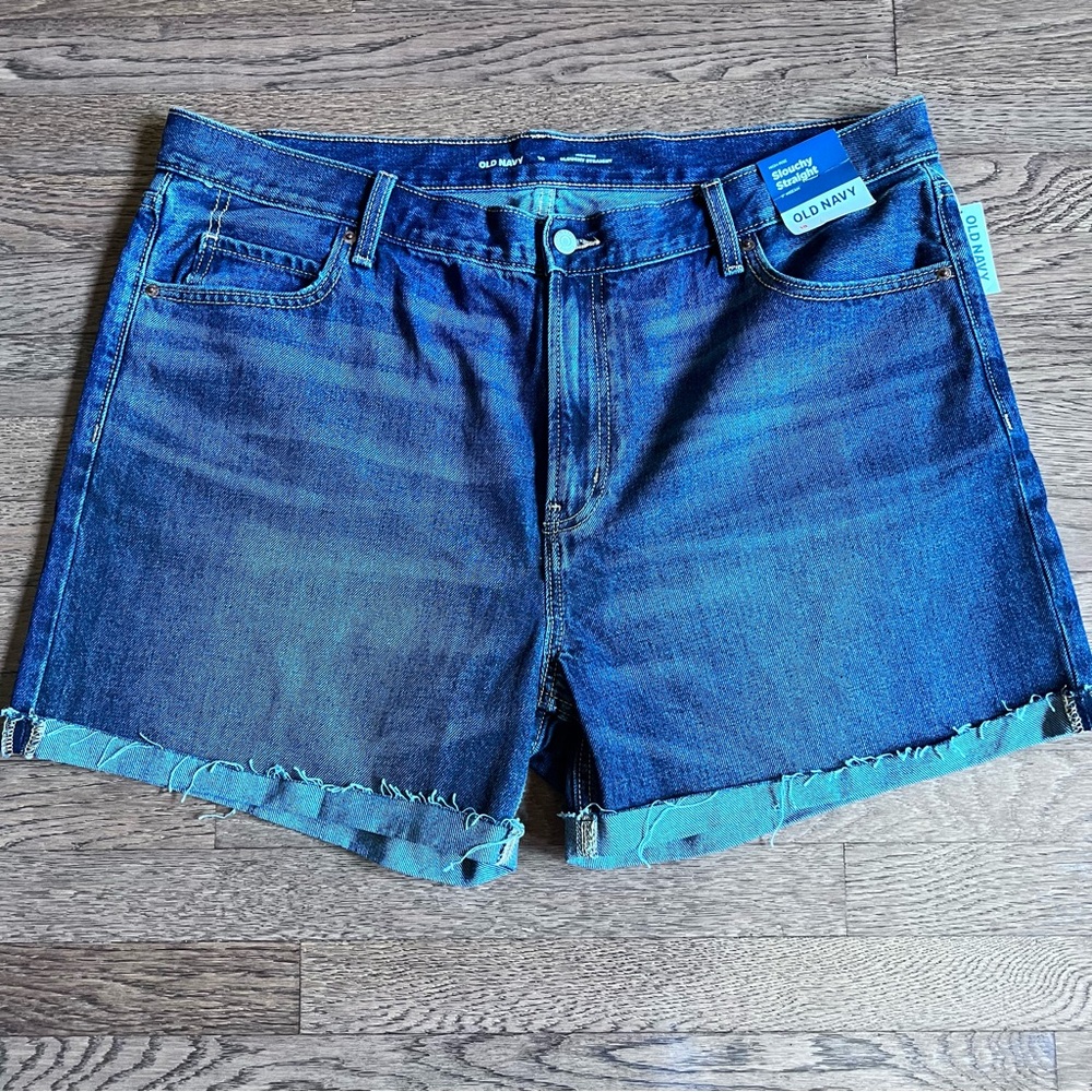 Old Navy Blue Jean 5” Shorts Relaxed Fit